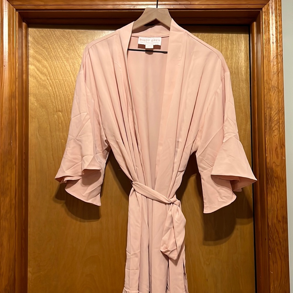 NWOT baby pink robe